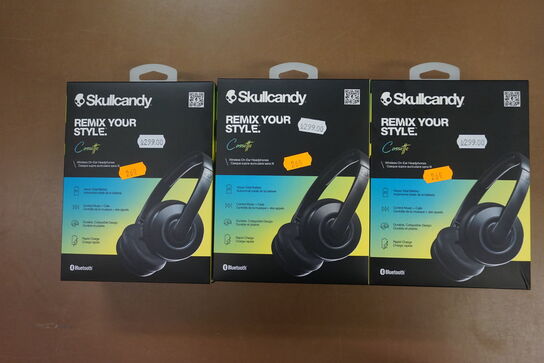 3 stk. Hovedtelefoner, Skullcandy