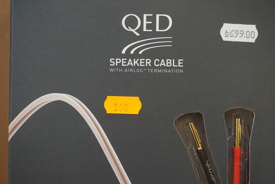 2 stk. Speakerkabler, QED