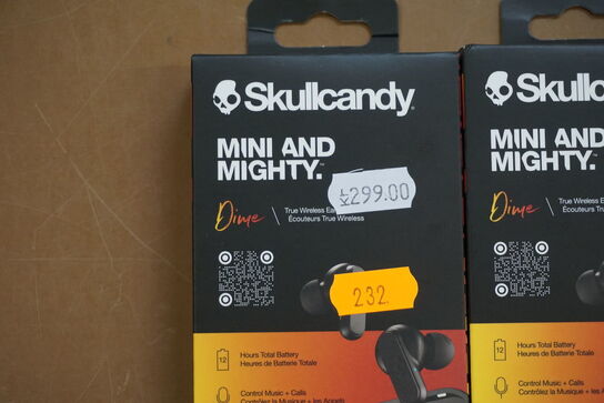 2 stk. Hovedtelefoner, Skullcandy