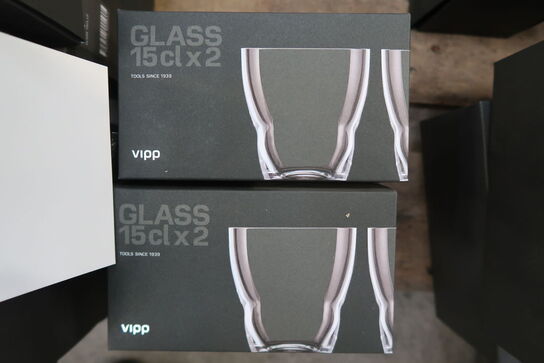 8 stk. Vipp 240 - Glas15 cl