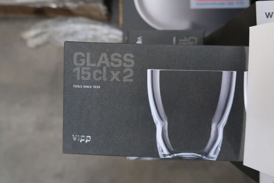 6 stk. Vipp 240 - Glas15 cl