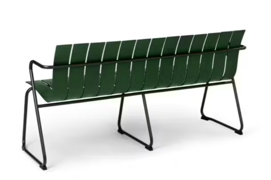 Mater - Ocean Bench - Havebænk - Carlsberg grøn