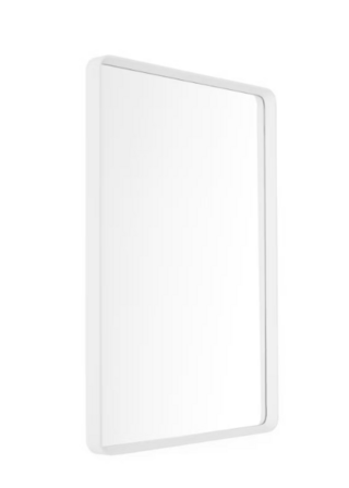 Menu - Norm Wall Mirror Rektangular - Spejl - Hvid  - H130 cm