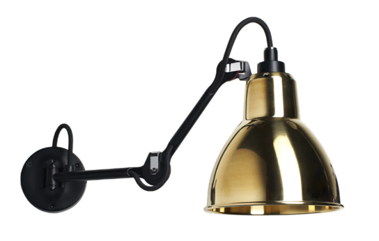 DCW éditions Paris - Lampe GRAS 204 - Væglampe - Messing