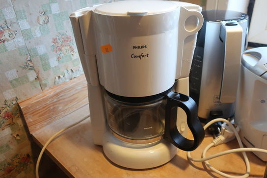 Kaffemaskine PHILIPS, elkedel, foodprocessor m.m.