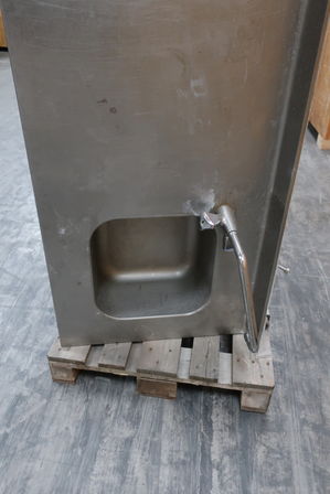 Rustfrit stålbord med vask ELECTROLUX WORKTABLE W/R/H BOWL & UPSTAND 1400