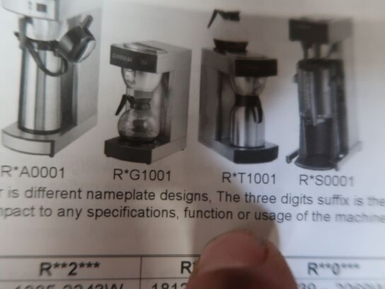 Ny Kolbebrygger til filterkaffe med 2 kander model R*T1001