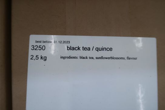 2,5 kg. Quince