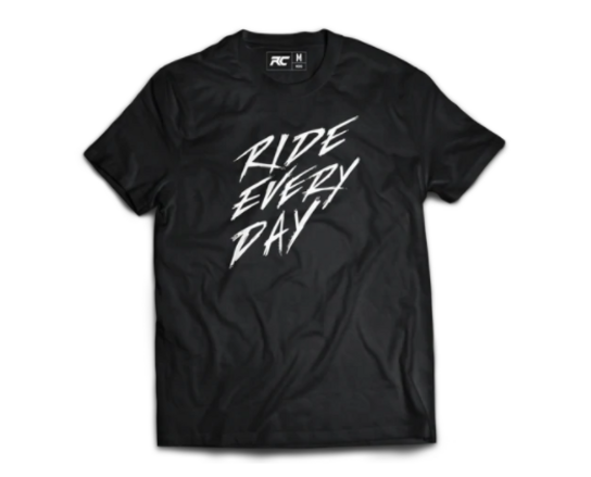 3 stk. Ride Concepts Ride Every Day Tee Men´s  Black/White XXL