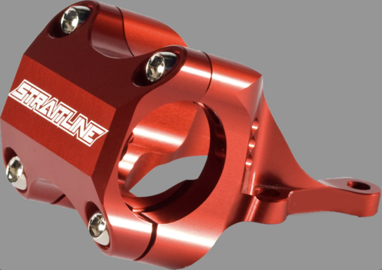 Straitline Boxxer DM Stem 31,8x28mm Red