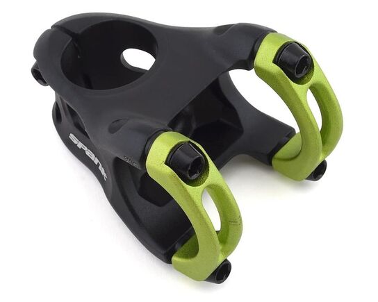 2 stk. Spank Split 35 Stem 40mm Black/Green