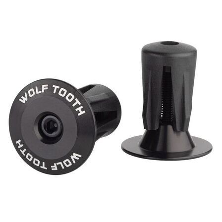 2 stk. WolfTooth Alloy Bar End Plugs Black