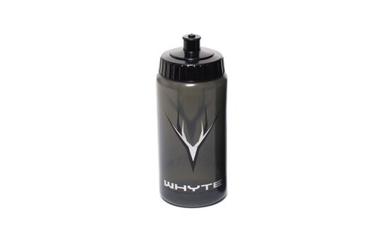 12 stk. Whyte Whyte Water bottles 500ml Translucent Black/Black Top