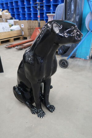 Porcelænsfigur "Panter"