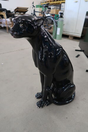 Porcelænsfigur "Panter"