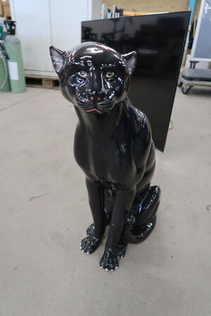 Porcelænsfigur "Panter"