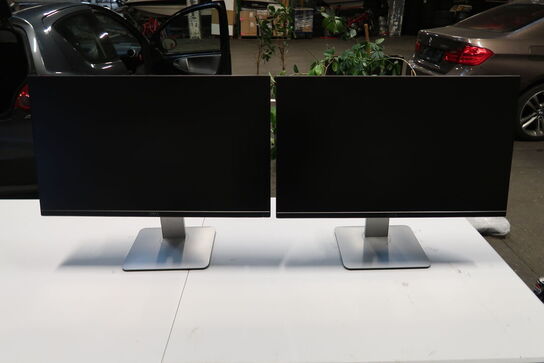 2 stk. monitors Dell U2715H 27"