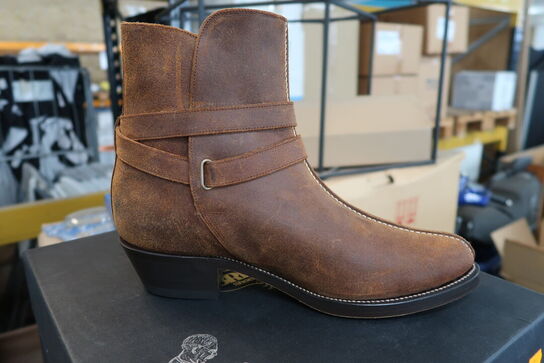 Læderstøvle BRIGHT SHOEMAKERS Str. 42