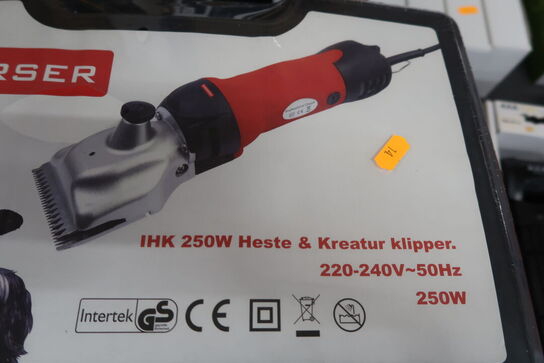 Heste & Kreaturklipper 250W
