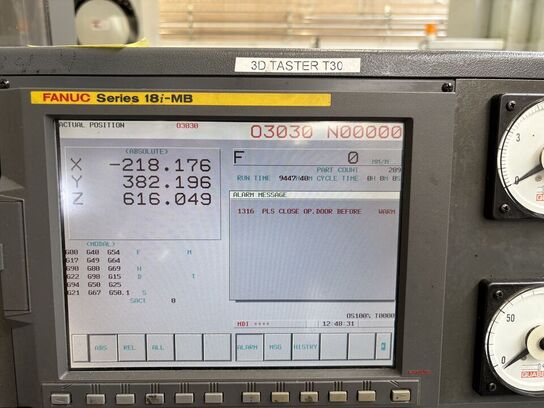CNC Bearbejdningscenter QUASER MV204 CPL