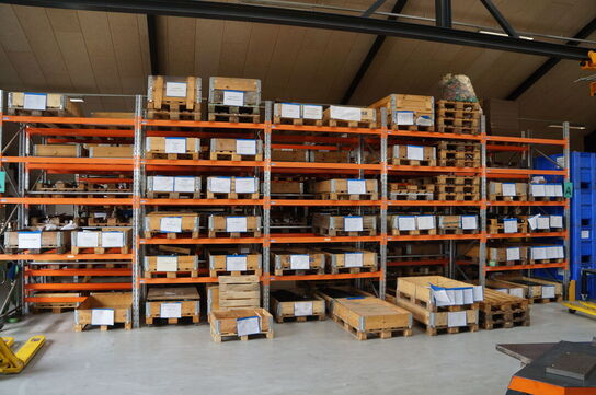 5 fags pallereol uden indhold