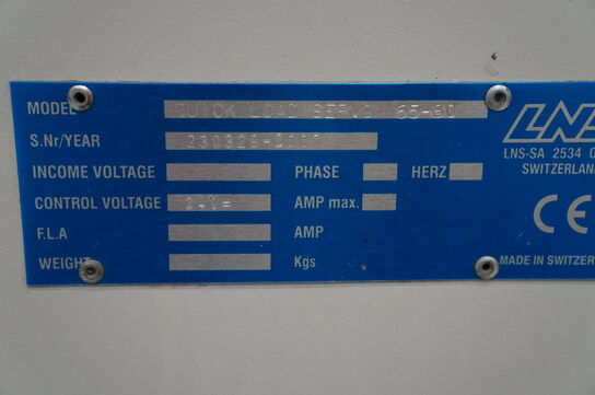 Stangføder LNS QUICK LOAD SERVO 65 80
