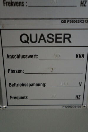 CNC Bearbejdningscenter QUASER MV204 CPL
