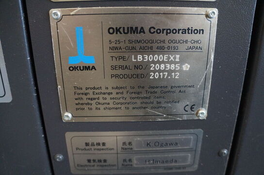 CNC Drejebænk OKUMA LB3000 EXII