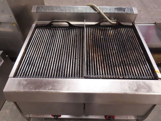 Gasgrill med 2 blus