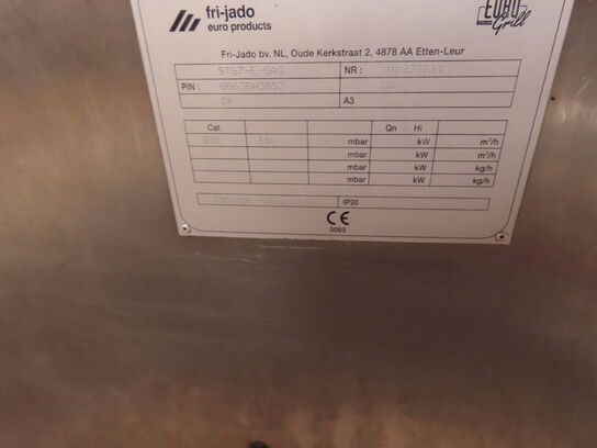 Rotisseriovn til gas FRJ-JADO