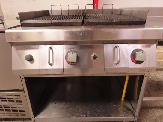 Gasgrill med 2 blus