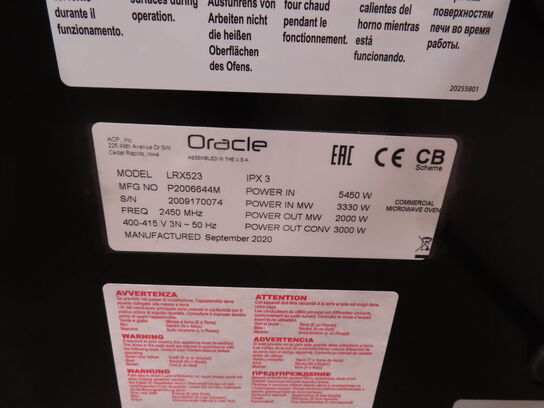 Ovn ORACLE LRX523