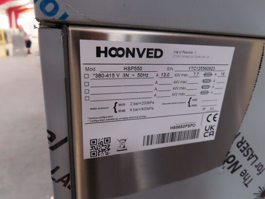 Hætteopvaskemaskine - HOONVED HSP LINE