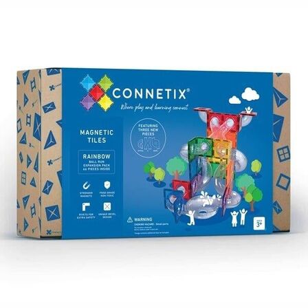 Magnet Kuglebane Udvidelse, 66 dele - Connetix