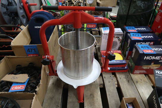 Green-it Frugtpresser - rustfri - 14 liter