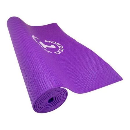 4 stk. Yogamåtte 4 mm -  Lilla