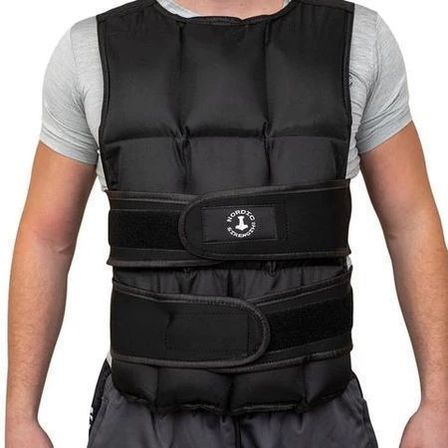 Vægtvest 15 kg - Black Elite Pro