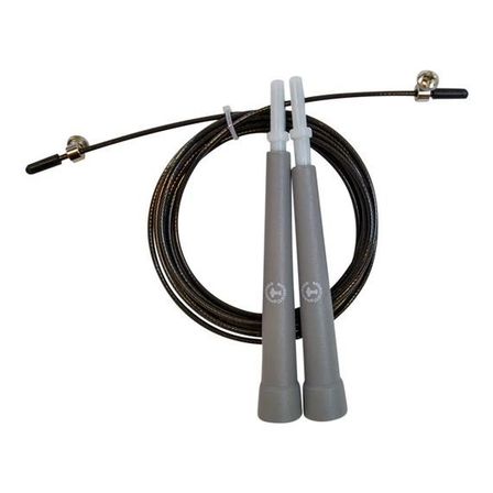 500 stk. Grå - Speedrope PRO m/wire -  Korte håndtag (14 cm)