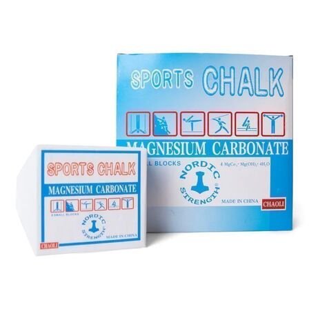 4 stk. Sports kalk til fitness - Magnesium Carbonat (8 blokke)