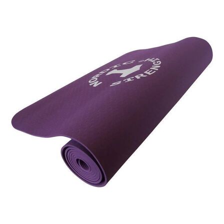 3 stk. TPE yogamåtte Lilla - 4 mm