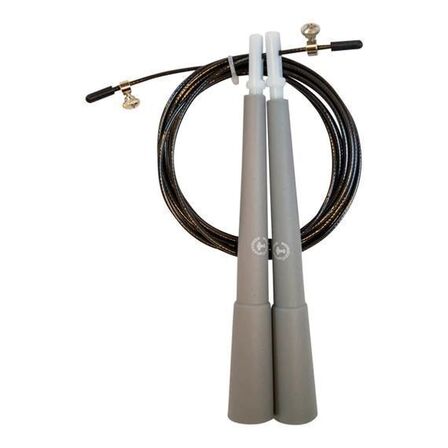 10 stk. Grå - Speedrope PRO m/wire -  Lange håndtag (18 cm)