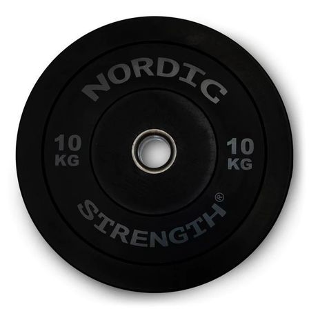 2 stk. New Style Bumper Plate - 10 kg