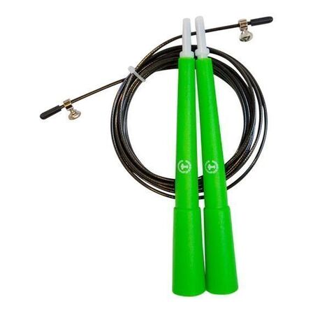 10 stk. Grøn - Speedrope PRO m/wire -  Lange håndtag (18 cm)