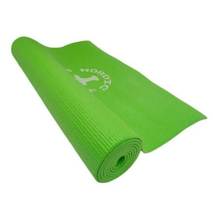 4 stk. Yogamåtte 4 mm -  Grøn