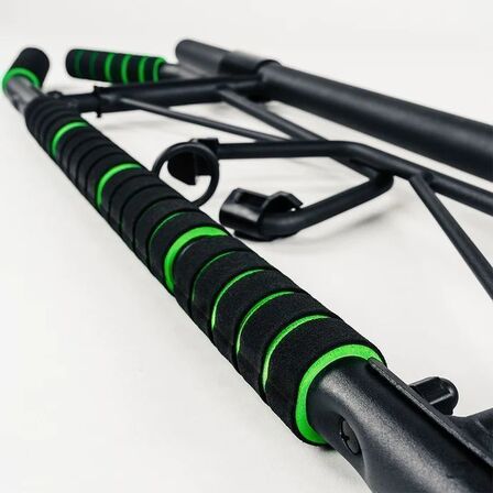 Pro Pull Up Bar - Green Stripe