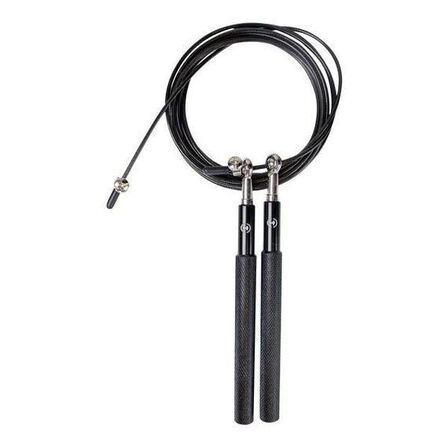 5 stk. Speedrope PRO sort (Aluminium greb)