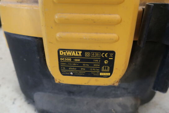 Akku støvsuger DEWALT DC500-QW