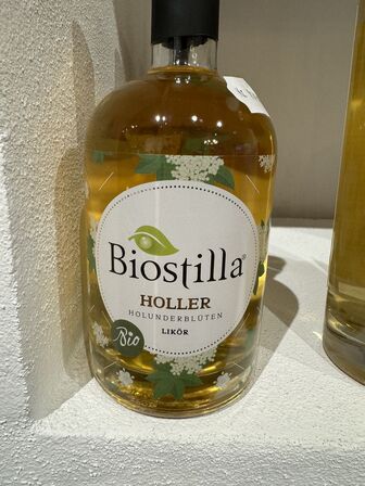 4 fl. Biostilla Elderflower Liqueur Bio