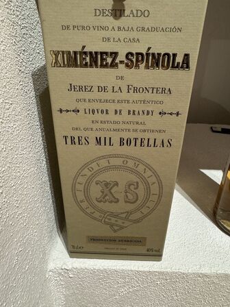 1 fl. Ximénez - Spínola Tres Mil Botellas