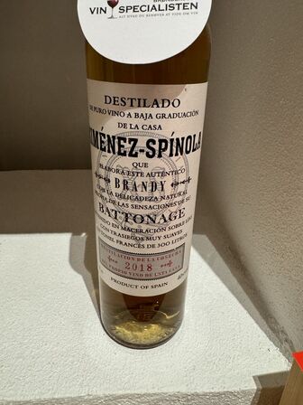 1 fl. Brandy Ximénez-Spínola Battonage Pedro Ximénez 2018